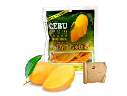 Susene mango Carabao z Filipin 200g poklad