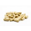 115113814 green kratom capsules on white background with all pills in focus Enhanced