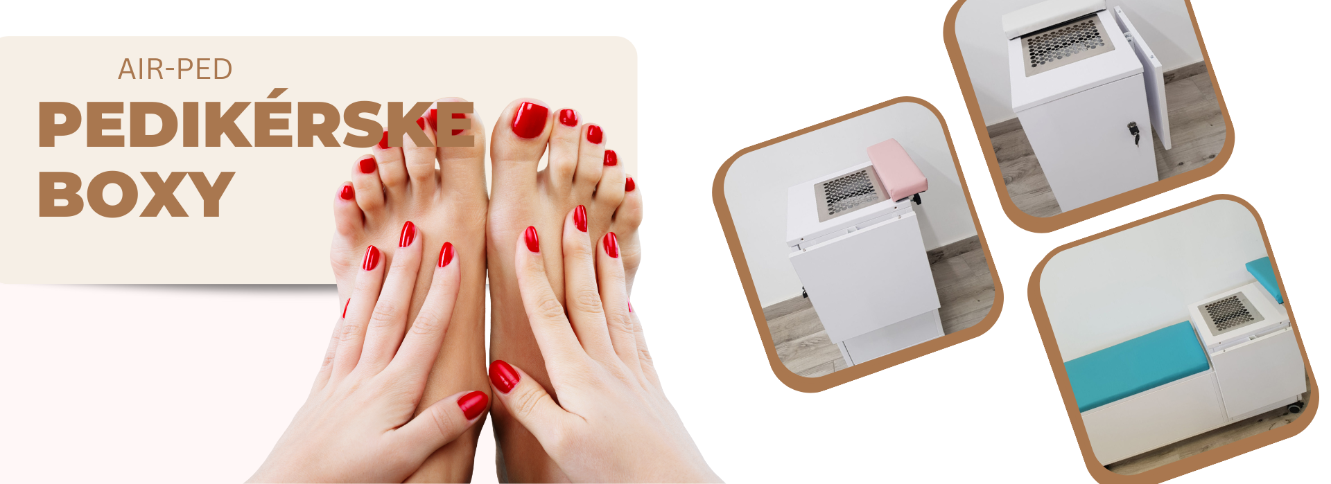 AIR-PED pedikérske stolíky