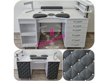 Luxury Design Biely Sivý