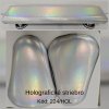 Holografické striebro opierka