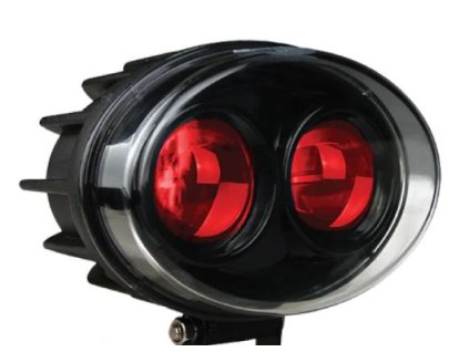 forklift red spotlight