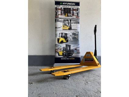 Profi nizkoprofilovy paletovy vozik 35 mm.