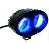 forklift blue spotlight
