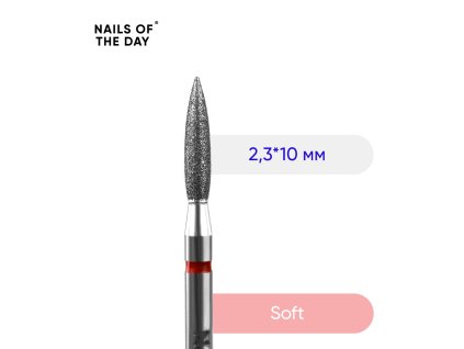 Frezy 2,3 10 mm Soft