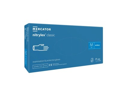 Rukavice Mercator modre M card