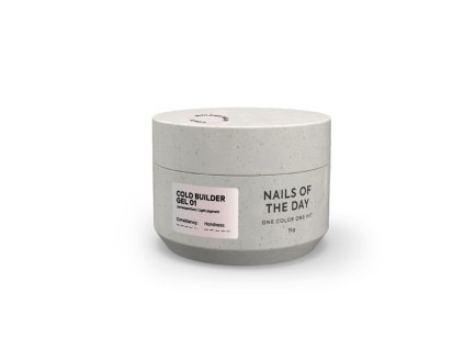 Cold builder gel NOTD 01 card