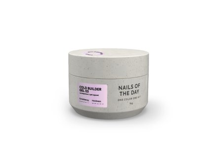 Cold builder gel NOTD 03 card