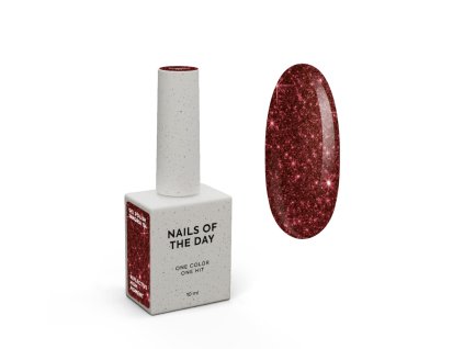 Gel polish NOTD Sangria card