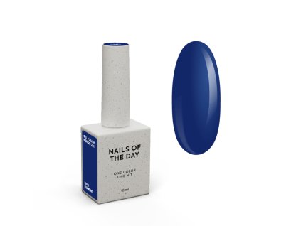 Gel polish NOTD Indigo card