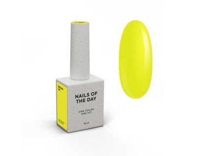 Gel polish NOTD Banana card