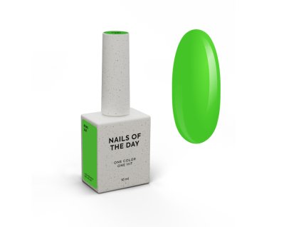 Gel polish NOTD Kiwi card