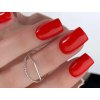 Gel polish NOTD Red card 2