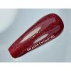 Gel polish Coctails NOTD Campari card 1