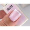 Gel polish NOTD French 01 card 2