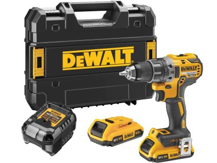 31805 5 dcd791d2 dewalt 18volt aku bezuhlikova vrtacka sroubovak 2 x 2 0ah aku xr li ion nabijecka kufr t stak