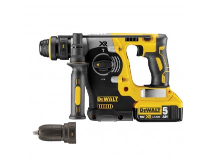 513(2) dch274p2t dewalt 18 volt aku bezuhlikove kombi kladivo sds plus rychlovymenne sklicidlo 13 mm 2 x 5 0 h baterie xr li ion nabijecka kufr t stak