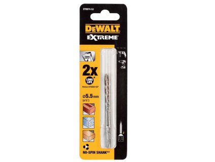 34829 2 dt6674 dewalt vrtak do zdiva extreme 5 5 x 85 mm