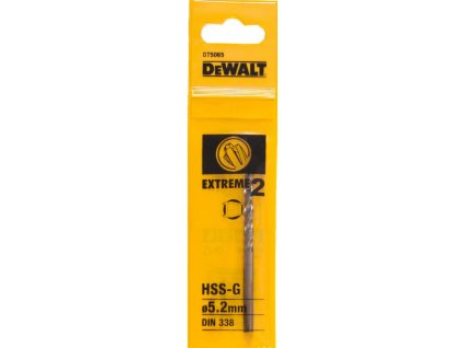 34430 3 dt5065 dewalt vrtak do kovu extreme2 hss g 5 2 x 86