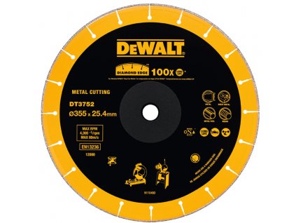 1532(1) dt3752 dewalt diamantovy kotouc pro rozbrusovacky 355x25 4mm