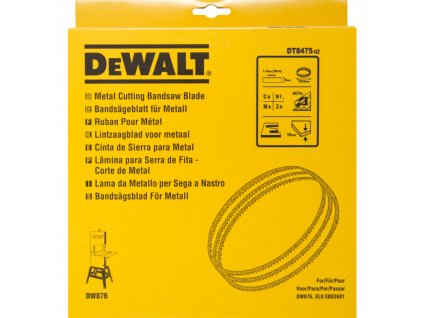 2305 dt8475 dewalt pilovy pas barevne kovy a plasty vyrezavaci sirka 6mm