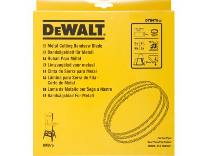 2308 dt8476 dewalt pilovy pas barevne kovy a plasty prime rezy sirka 12mm