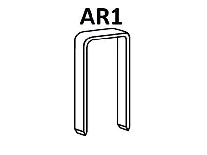 BOSTITCH kartonážní sponky AR1 15-22 mm, pozink 24000ks (D?lka 1451500Z spony AR1 - 15 mm, pozink 24000ks)
