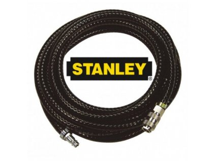 656 stanley 8221579stn hadice ke kompresorum 10 m 6x11mm univerzalni rychlospojka cerna pvc