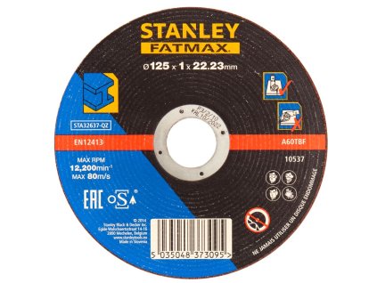 41979 1 sta32637 stanley fatmax rezny kotouc 125 x 22 2mm x 1 0mm na kov
