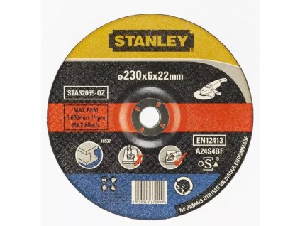 41997 1 sta32065 stanley fatmax vypoukly brusny kotouc 230 x 22 0mm x 6 0mm na kov