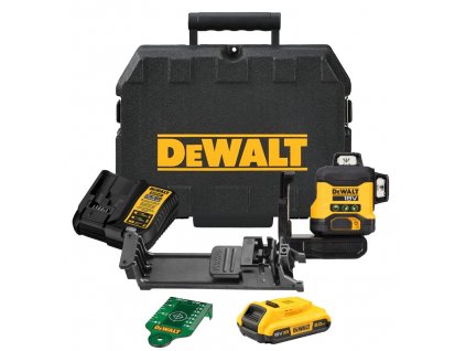 44964 dcle34031d1 dewalt 18v xr aku zeleny laser 3 x 360 1 x 2 0 ah baterie nabijecka