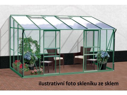 skleník VITAVIA IDA 7800 PC 4 mm zelený LG1131