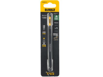 50409 2 dt7802t dewalt 1 4 152 mm bit flextorq t20 1 ks