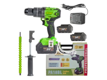20 aku vrtaci sroubovak s priklepem procraft pa18bl pa18bl