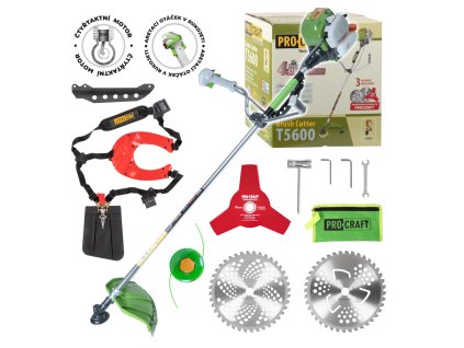 338 benzinovy krovinorez procraft t5600 t5600