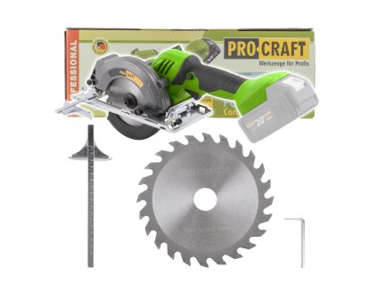 448 pila kotoucova aku procraft pca18 bez akumulatoru a nabijecky pca18