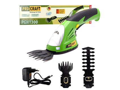 450 aku nuzky na travu procraft pgh1300 pgh1300
