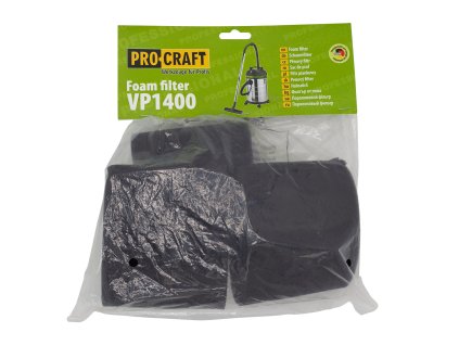 2719 penovy filtr pro prumyslovy vysavac procraft vp1400 fpvp1400