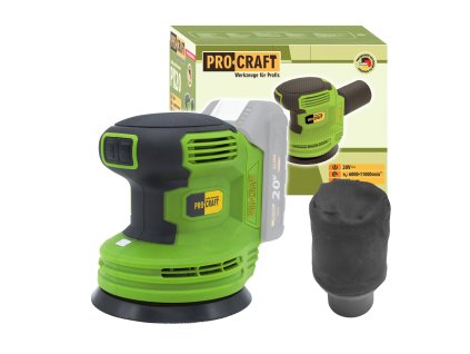 3437 aku excentricka bruska procraft px20 px20