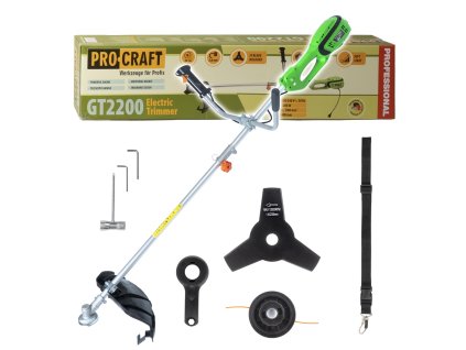 4912 elektricky krovinorez procraft gt2200 gt2200