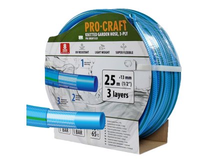 5864 zahradni hadice procraft pr 3kgh1325 3 vrstvy 12 25m pr 3kgh1325