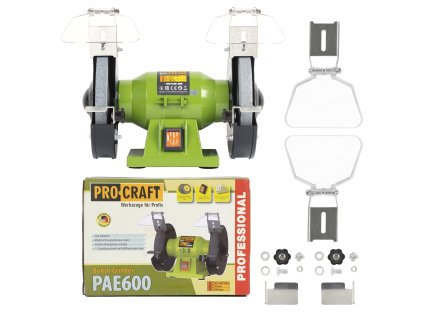 6062 bruska stolni dvoukotoucova procraft pae600 150w pae600