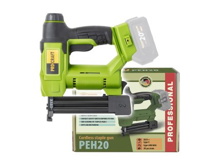 6263 aku sponkovacka procraft peh20 bez baterie a nabijecky peh20bb