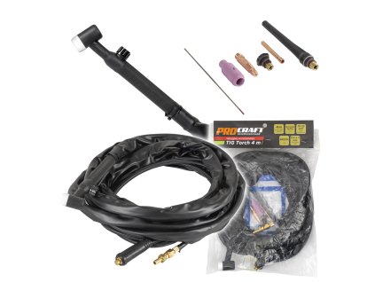 6268 svarovaci horak tig 4mm procraft industrial tig torch 4m