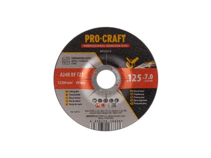 6342 brusny kotouc procraft gd125x70 gd125x70