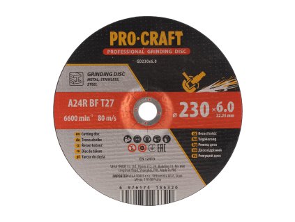 6343 brusny kotouc procraft gd230x60 gd230x60