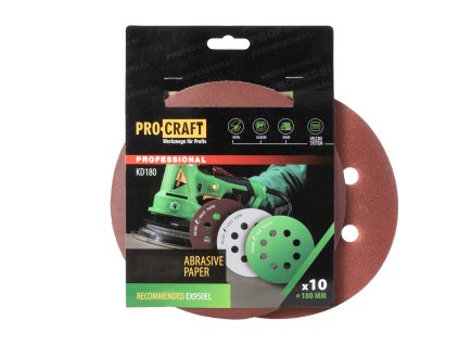 6631 brusny papir 10 ks procraft kd180120 kd180120