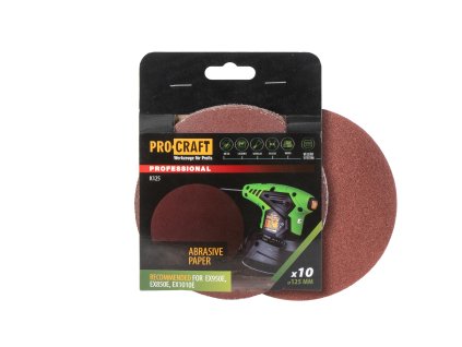 6644 brusny papir 10 ks procraft k125150 k125150