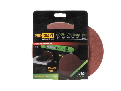 6667 brusny papir 10 ks procraft k150150 k150150