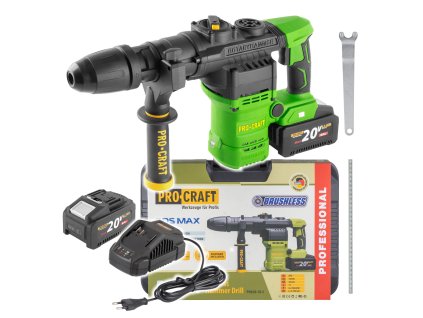 7729 aku vrtaci kladivo procraft pha50 1b c sds max pha50 1b c